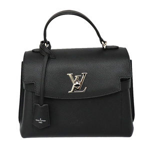 Louis Vuitton Lock Me Ever BB Calf Leather Shoulder Bag Black